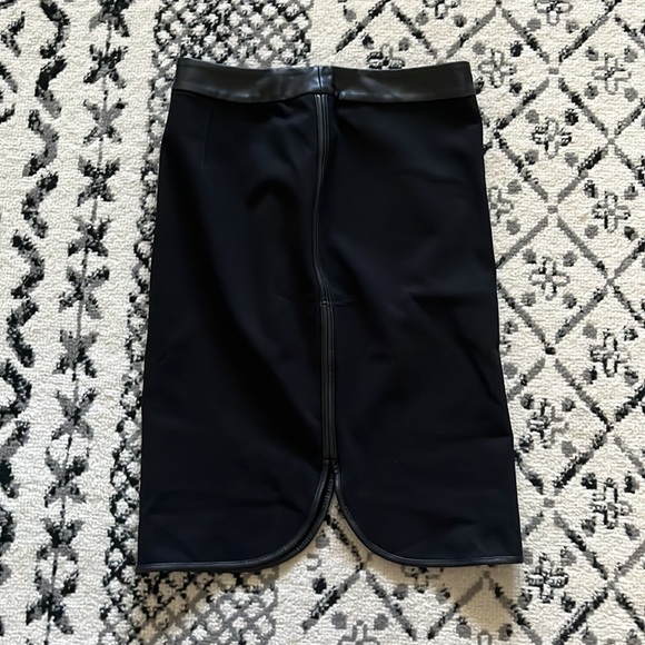 Ann Taylor Loft Black Skirt 00 NWT - Picture 9 of 12
